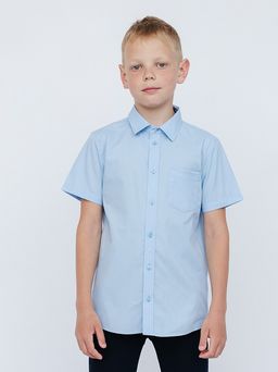 CRB wear/CWJB 63165-43 Рубашка для мальчика,голубой/Ex.Cherubino