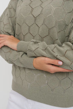 Джемпер М 3083/полынь