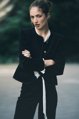 Chaqueta de terciopelo - H&m фото 3