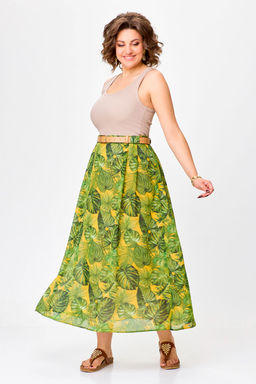 Блуза Swallow 803.2 черный+серебряный узор фото 189