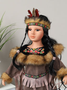 Сувенир коллекционный Индейцы 40 см / ZD1800 /уп 24/ - Галеонтрейд фото 19