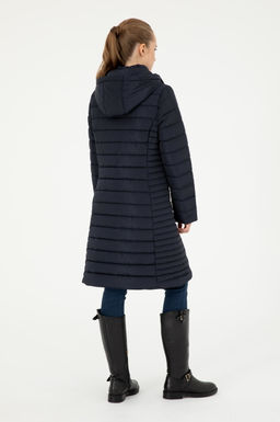 Женское темно-синее пальто - U.s. polo assn фото 5