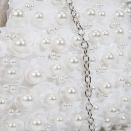 Сумка-клатч на фермуаре, цвет белый - Simaland фото 5