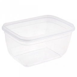 Контейнер для продуктов пластмассовый Мастер 1л, глубокий, прямоугольный, с клипсами, воздухонепроницаемый (герметичный), съемный силиконовый уплотнитель, подходит для СВЧ, цвета микс (Россия) - Домашняя мода фото 6