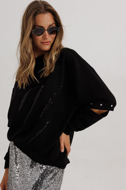 Джемпер Lars Style 1148 черный