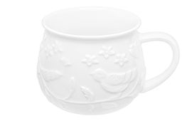 Кружка 400 мл 13,5*10*8 см Птички на ветке