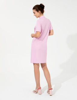 Lila Polo Yaka Elbise - Pierre cardin фото 4