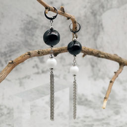 Серьги из муранского стекла