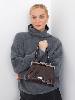 Сумка 2242-1S coffee  Velina Fabbiano-Safenta