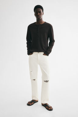 Regular Straight Jeans - H&m фото 2