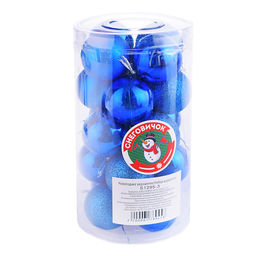 Набор шаров "Новогодний красавец" (4см) в коробке