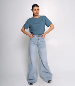 Футболка #1S600, блюстоун