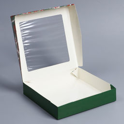 Цена за 5 шт. Коробка складная «Сладкий Новый год», 20×20×4 см