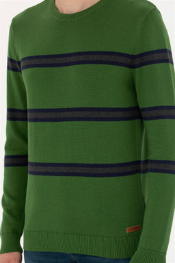 Мужской зеленый свитер - U.s. polo assn фото 6