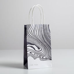 Пакет подарочный крафт For you, 12 21 9 см