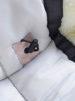 Парка зимняя подростковая для девочки с капюшоном и мехом розового цвета 9532R - Valianly фото 19