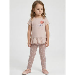 Комплект футболка кулирка, лосины кулирка с лайкрой 7063100406