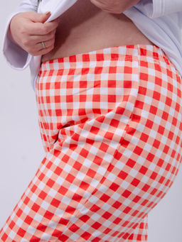 Пижама Осень, футер начес - Малина фото 10