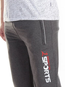 YFB213 DK. GREY Брюки спортивные мужские (87% хлопок, 13% полиэстер) - Фабричный китай фото 4