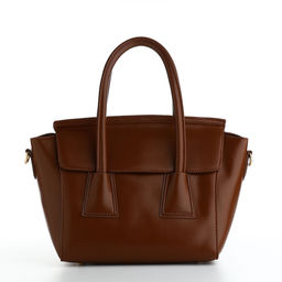 Сумка женская мессенджер на магните, 35×15×23 см, коричневая