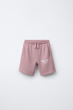 GARMENT DYED JOGGING BERMUDA SHORTS