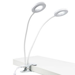 ULT-P35-15W/SPLE/TM IP40 WHITE Светильник для растений светодиодный с таймером, на прищепке. Спектр для фотосинтеза. TM Uniel