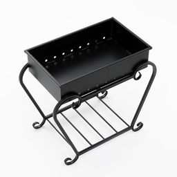 Мангал 500, низкая подставка, 8 кг,толщина металла 2,5 мм, 60 х 33 х 56 см - Simaland фото 3