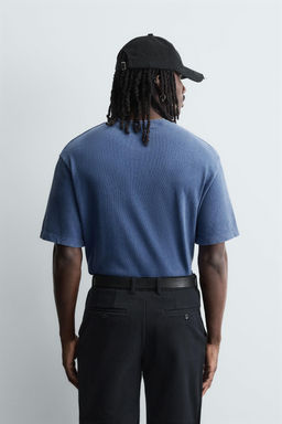 BOXY FIT KNIT T-SHIRT - Zara фото 3