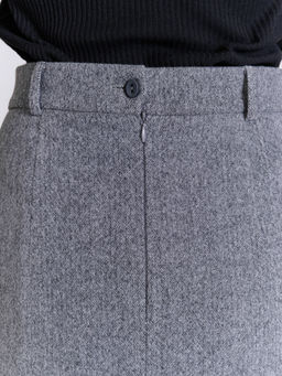 Юбка для холодной погоды с шерстью