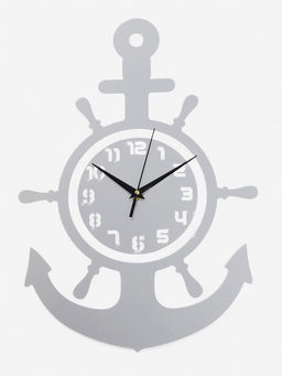 Часы настенные интерьерные Якорь, 3D, наклейка, 45?31 см