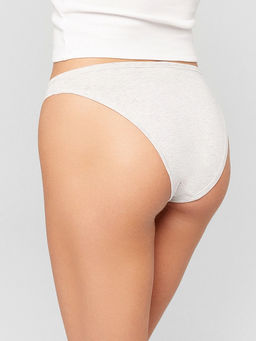 Цена за 2 штуки! Трусы слипы женские серые серый меланж 4306-А 412621 - Mark formelle фото 10