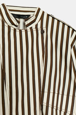 ZW COLLECTION STRIPED SHIRT - Zara фото 8