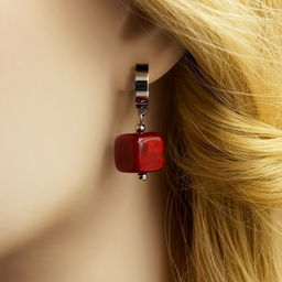 Серьги из муранского стекла CLASSIC LS3378 - Vloes фото 4