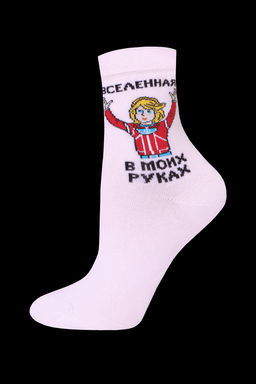 Цена за 2 пары Носки женские бл.лаванда