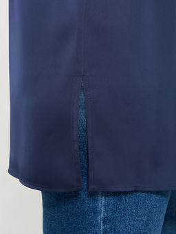 Блузка 0409-1 черничный