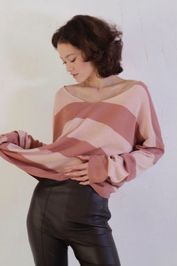 Платье чёрное с асимметричным вырезом - Martichelli фото 32