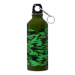 Бутылка для воды, 500 мл, корпус из алюминия, милитари