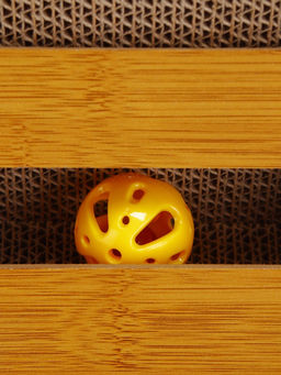 Когтеточка-лежанка Пижон из гофрокартона с кошачьей мятой Хочу-Точу, 604025 см фото 8