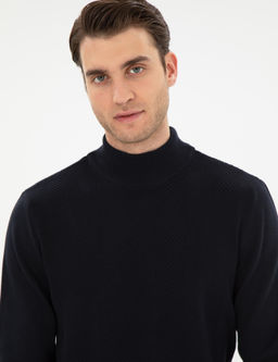 Lacivert Slim Fit Kazak - Pierre cardin фото 2