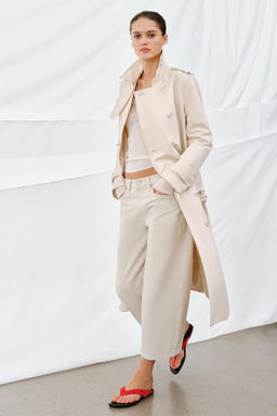 JEANS ZW COLLECTION CULOTTE TIRO MEDIO / Piedra