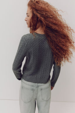 Jersey en punto trenzado - H&m фото 8