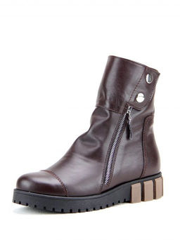 Ботинки EDART 235.astra8.brown/байка