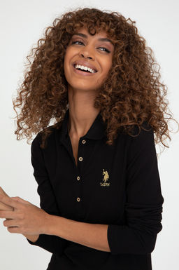 Kad_n Siyah Basic Sweatshirt - U.s. polo assn фото 2