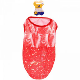 Майка для собаки "Тропикана-Яркая Клубничка" размер L (22*32*20см) Ultramarine