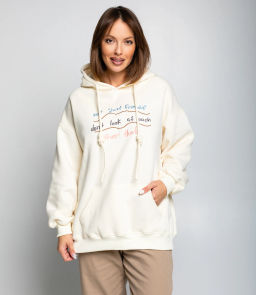 Худи #КТ3629, кремовый