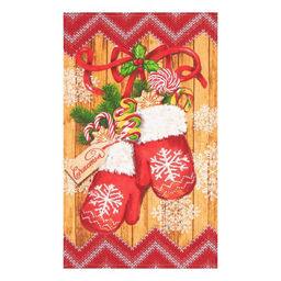 Набор кухонных полотенец Доляна Тепла и уюта 35х60см-2шт, 100% хлопок  фото 12