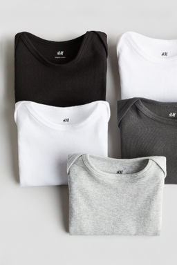 Pack de 5 bodies de algod?n - H&m фото 6