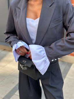 Жакет AURA 1107-170 графит фото 2