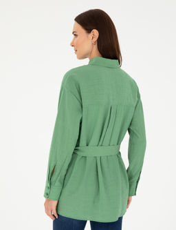 Ye_il Oversize Uzun Kollu G_mlek - Pierre cardin фото 5