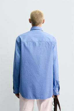 ORIGINS REGULAR FIT SHIRT WITH POCKET - Zara фото 3